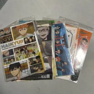 하이큐!! 클리어 파일 12장 세트