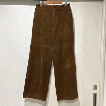 유나이티드 애로우즈 코듀로이 스트레이트 팬츠 와이드 팬츠 1117