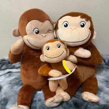 호기심 많은 조지 봉제 인형 3개 세트