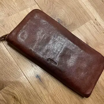 GENTIL 브라운 가죽 장지갑