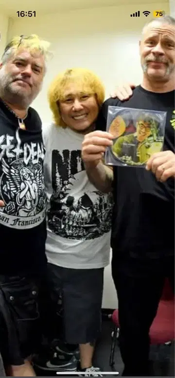 NOFX 파이널 재팬 투어 T셔츠 ken yokoyama 요코야마 켄