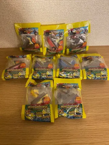 [ 미개봉 ] 세븐일레븐 한정판 포켓몬 슈퍼 보트 골동품 9개 세트