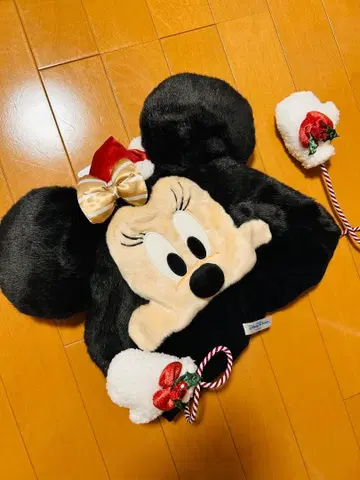 디즈니 미니 크리스마스 팬캡 모자