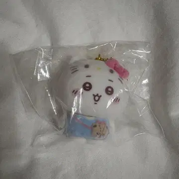 치이카와 x 산리오 플로키 마스코트 참 키티 표식 참