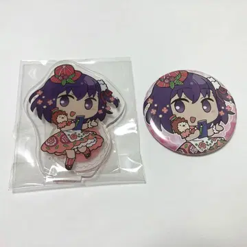 Fate 마토 사쿠라 미니 캐릭터 아크릴 스탠드 캔뱃지