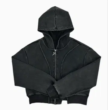 크롭 후드티 y2k 한국 스트릿