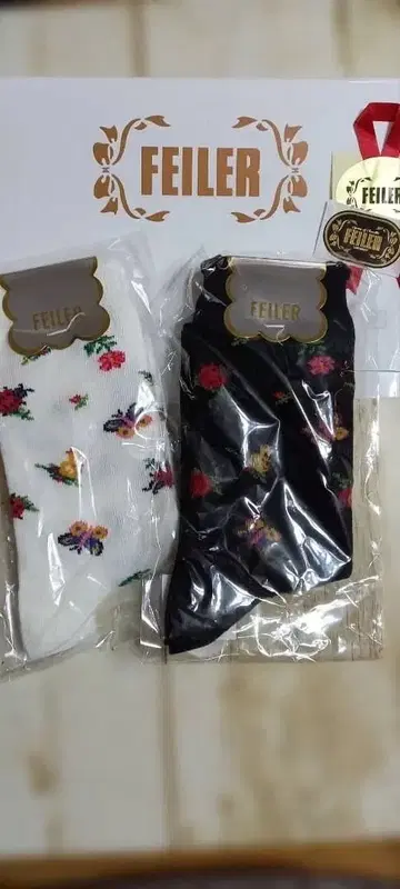 FEILER 하이디 삭스 2족 세트 쇼핑백 포함