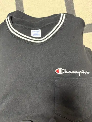 Champion 블랙 트레이닝복 L