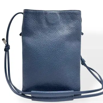 컨디션 최상 HERGOPOCH 엘르 숄더백 샌드 블루