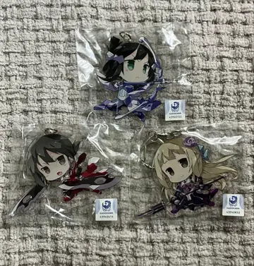 와시오 스미는 용자다 아크릴 키링 3개 세트