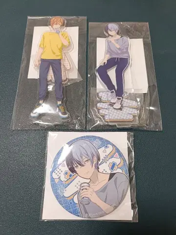 프로세카 하피콜레 시노노메 아키토 아오야기 토우야 아크릴 스탠드 캔뱃지