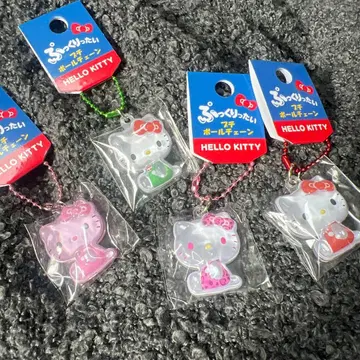 통통이 푸치 볼체인 키티 세트 모자 꽁지 드롭