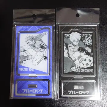 블루 록 원작 이세탄 명장면 아크릴 스탠드 나기 세이시로 미카게 레오