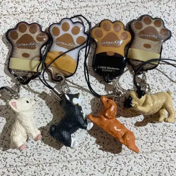 nintendogs 클리너 스트랩 모음 닌텐독스 가챠