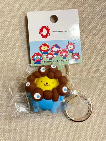 산리오 미야쿠미야쿠 폼폼푸딩 키링