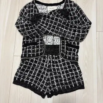 Royal Party 체크 무늬 셋업