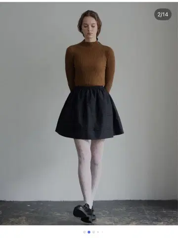 TREFLE+1 치마바지 블랙 새상품