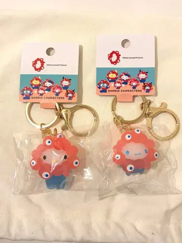 만박 산리오 미야크미야크 변신 입체 클리어 키링