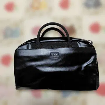 새상품 a.v.v 토트백 보스턴 백 블랙