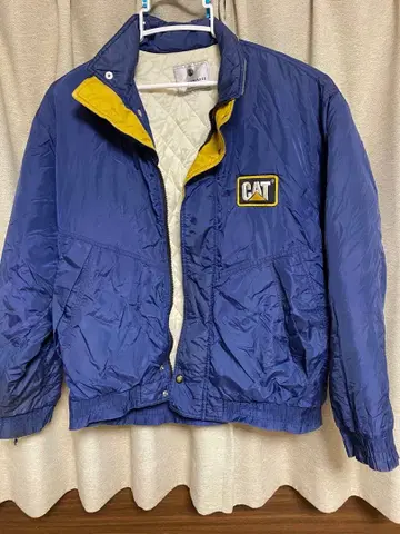 CAT 캐터필러 점퍼 블루종