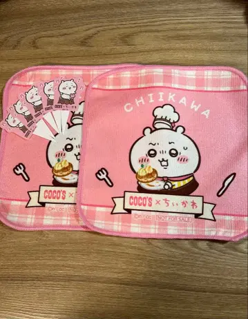 치이카와, 콜라보, 코코스, 손수건, 피크 포함