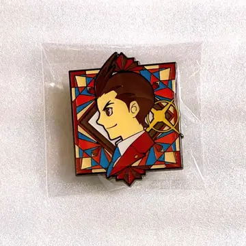 역전재판 오도로키 호스케 핀 배지