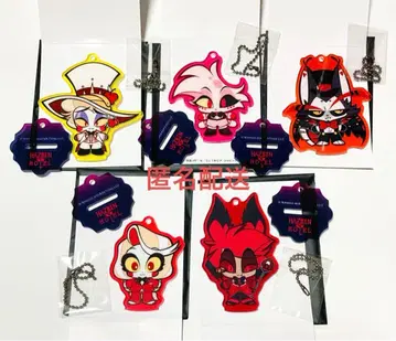 해즈빈 호텔 아크릴 키링 전 5종 세트 알래스터