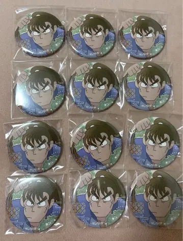 닌타마 란타로 백면상 캔뱃지 은밀 활동 중의 단 나카자에키 초지