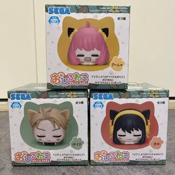 SPY x FAMILY 낮잠 모아플러스 미니 피규어 3종 세트