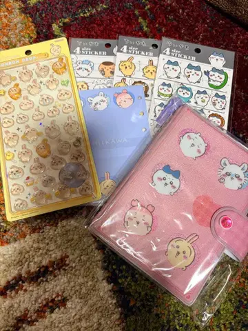 치이카와 씰 씰북 세트 본봉 드롭 토끼 포함