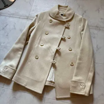 MACPHEE 아이보리 피코트 38