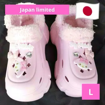 새상품 마이멜로디 크로그 보아 샌들 L 마이멜로디 산리오 퍼