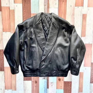 archive 라무 가죽 자켓 vintage 구제 의류 봄버 y2k