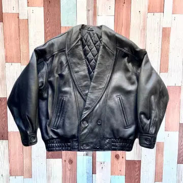 archive 라무 가죽 자켓 vintage 구제 의류 봄버 y2k