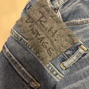R.H. VINTAGE 플레어 데님 25 사이즈