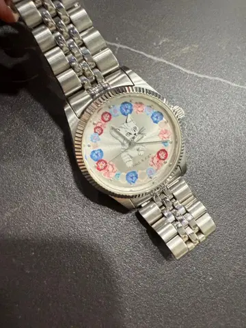 폴앤조 PAUL & JOE 고양이 시계