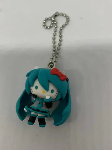 보컬로이드 x 헬로키티 볼체인 마스코트
