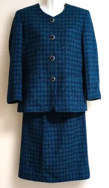[ 빈티지 ] LEPORTE 트위드 셋업 자켓 스커트