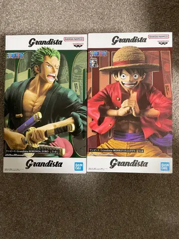 원피스 루피 조로 그란디스타 피규어