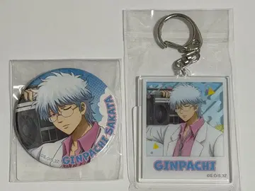 은혼 dmm 스크래치 사카타 긴토키 긴파치 선생님 캔뱃지 키링
