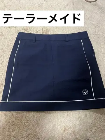 TaylorMade 여성용 골프 스커트 네이비