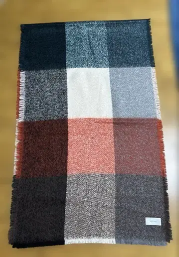 UNTITLED 체크 무늬 스톨