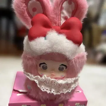 sweetheart bunny 노미 시리즈 스트로베리 크림 봉제 인형