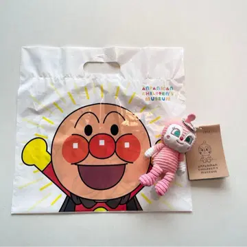 호빵맨 뮤지엄 짤랑이 마스코트 코듀로이