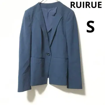RUIRUE 루이루에 자켓 S 네이비 깔끔한 출퇴근 오피스