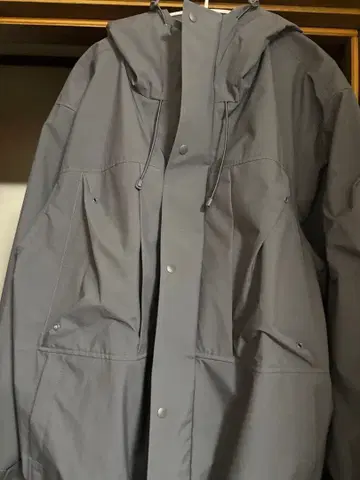 마운틴 후드티 그레이