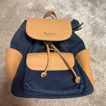 사만다 베가 네이비 x 베이지 백팩 백팩