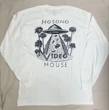 호소노 하루오미 HOSONO VIDEO HOUSE 롱 T DSMG 한정판
