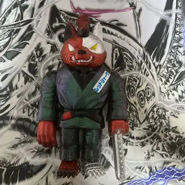 레드 샤크 쥬짓수 애니멀 파이터 고스트 독 소프트 비닐