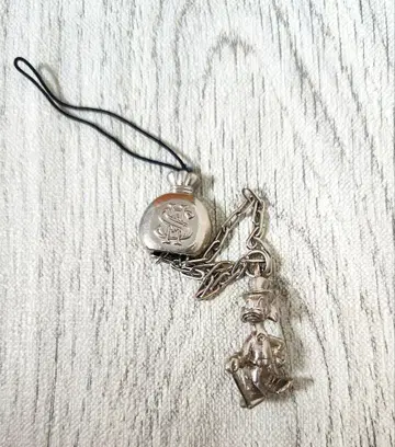 디즈니씨 스크루지 맥덕 스트랩 실버